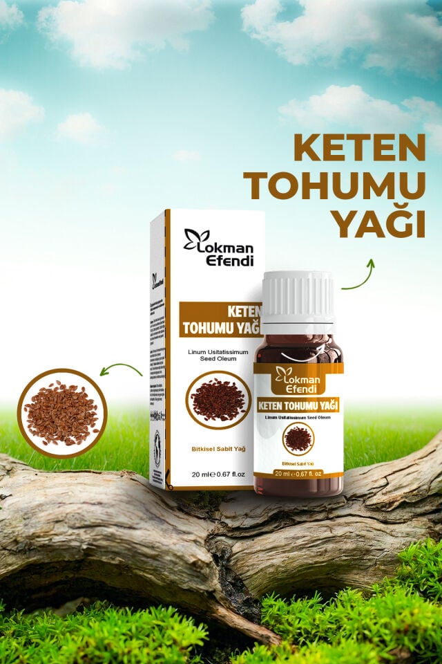 LOKMAN EFENDİ KETEN YAĞI 20 CC