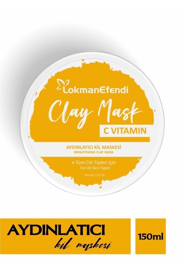 LOKMAN EFENDİ KİL MASKESİ C VİTAMİN 150 ML