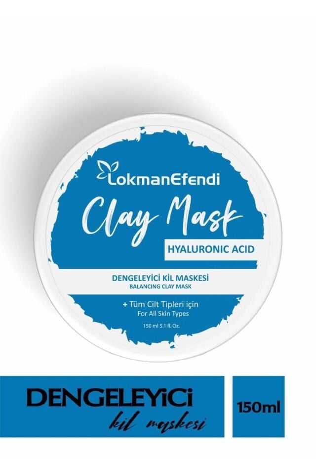 LOKMAN EFENDİ KİL MASKESİ HYALURONIC ACID 150 ML
