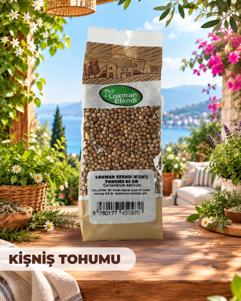 LOKMAN EFENDİ KİŞNİŞ TOHUMU 80 GR
