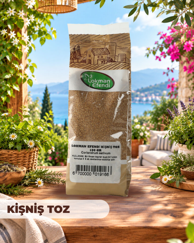 LOKMAN EFENDİ KİŞNİŞ TOZ 100 GR