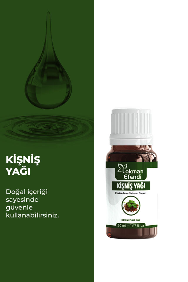 LOKMAN EFENDİ KİŞNİŞ YAĞI 20 CC