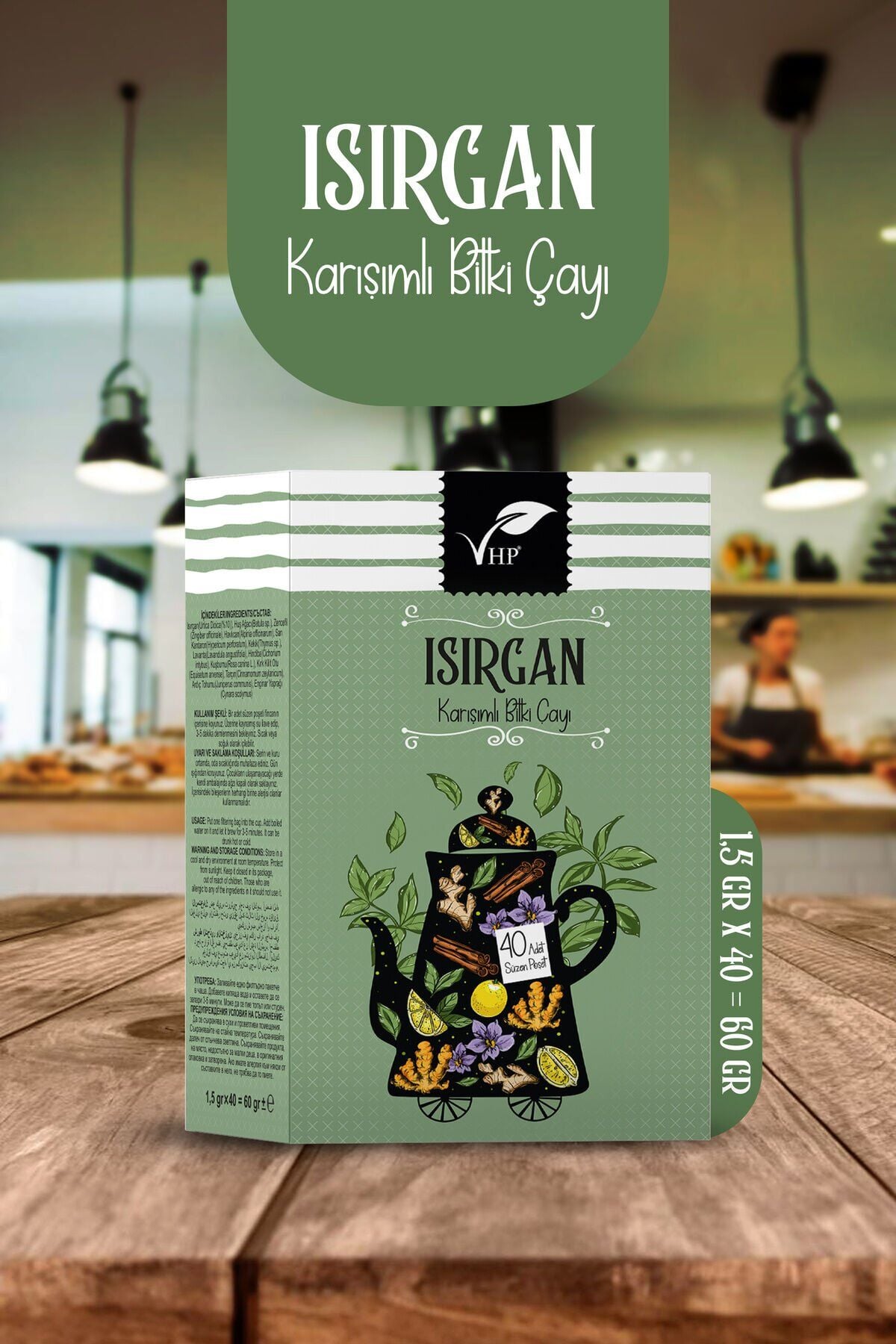 Isırganlı Poşet Çay 40 Lı 60 gr