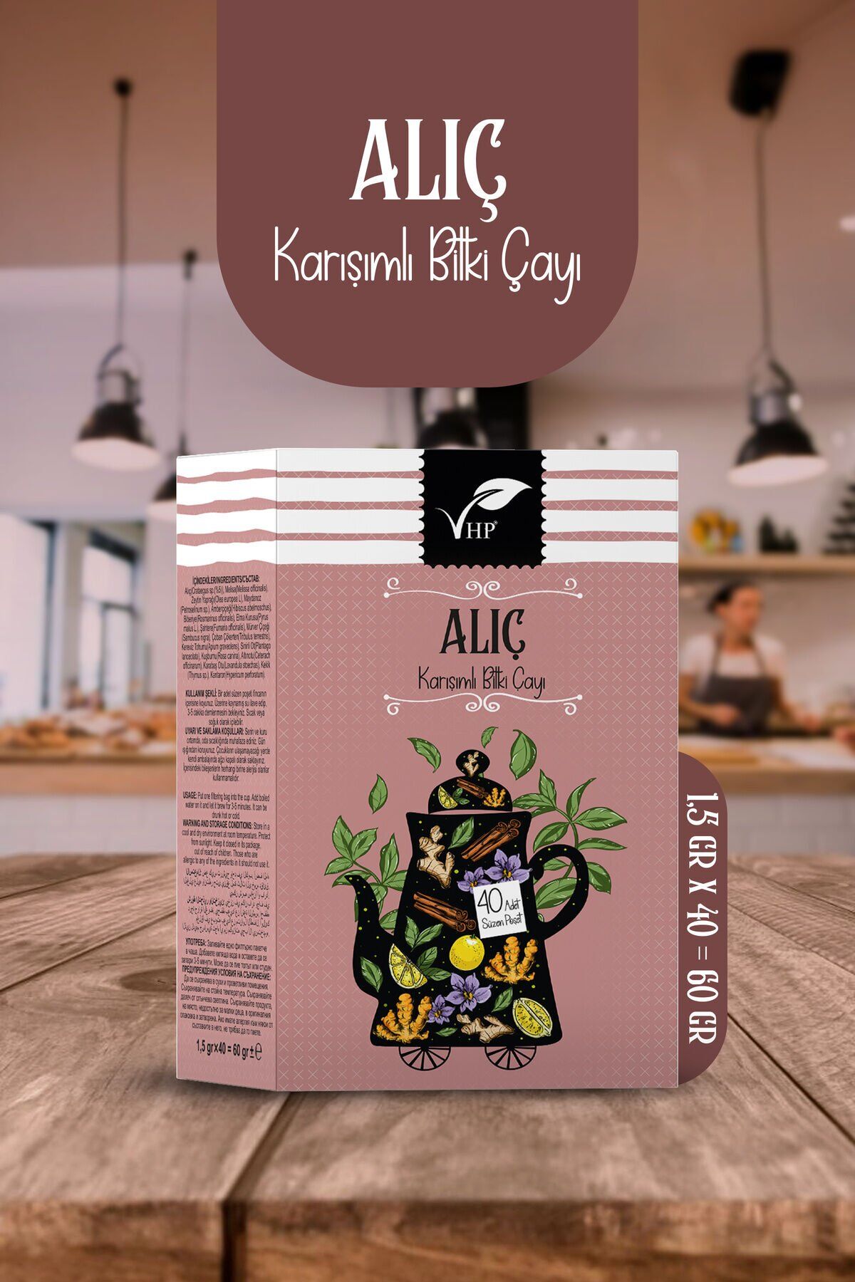 Alıçlı Poşet Çay 40lı 60 gr