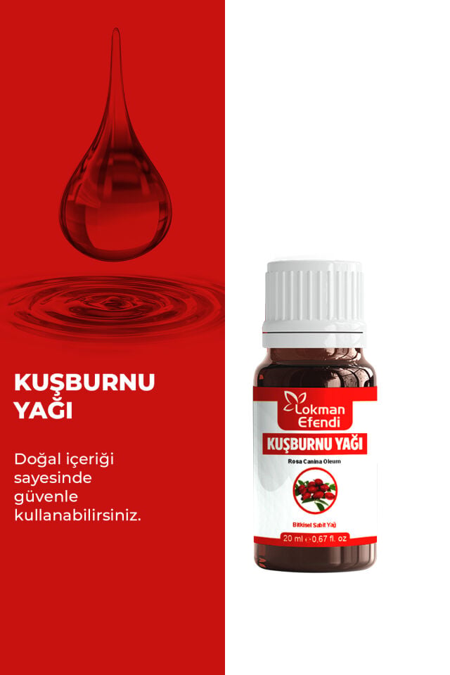 LOKMAN EFENDİ KUŞBURNU YAĞI 20 CC