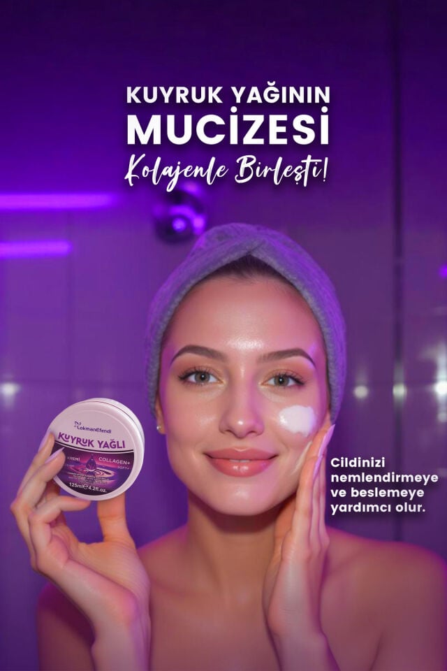 LOKMAN EFENDİ KUYRUK YAĞLI KOLAJEN KREM 125 ML