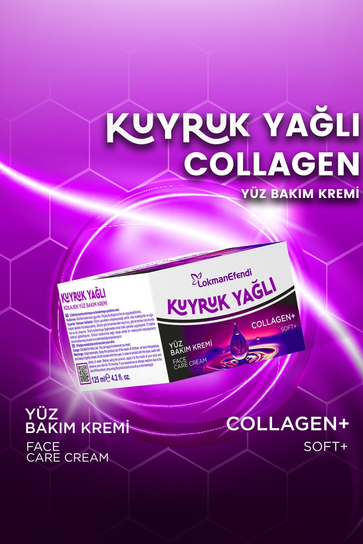 LOKMAN EFENDİ KUYRUK YAĞLI KOLAJEN KREM 125 ML