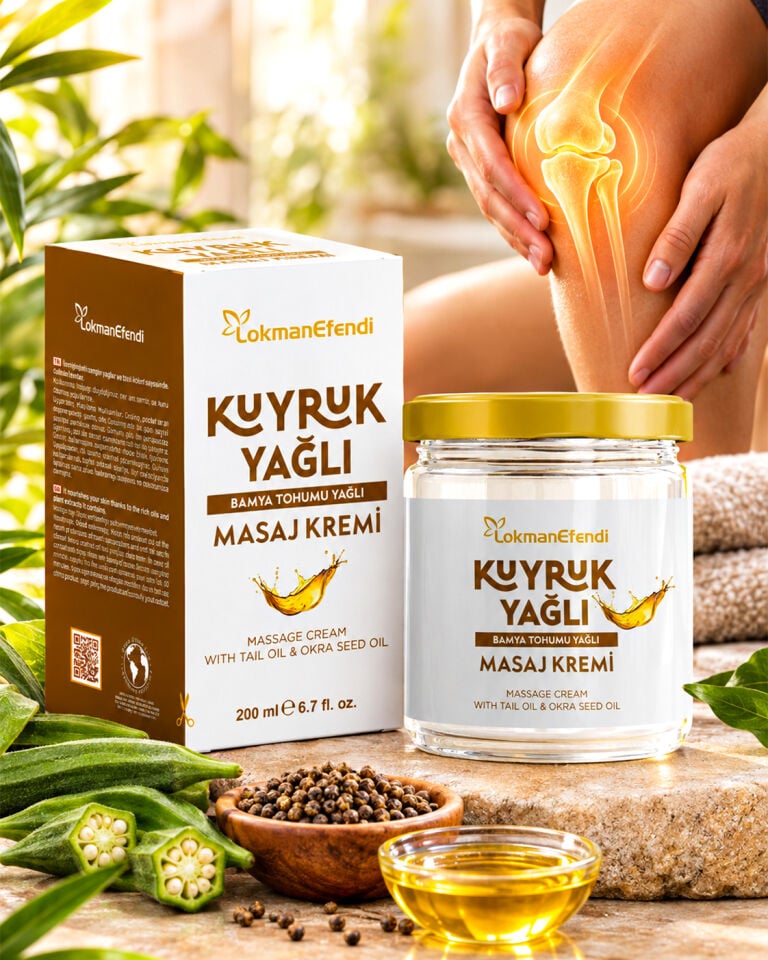 LOKMAN EFENDİ KUYRUK YAĞLI MASAJ KREMİ 200 ML