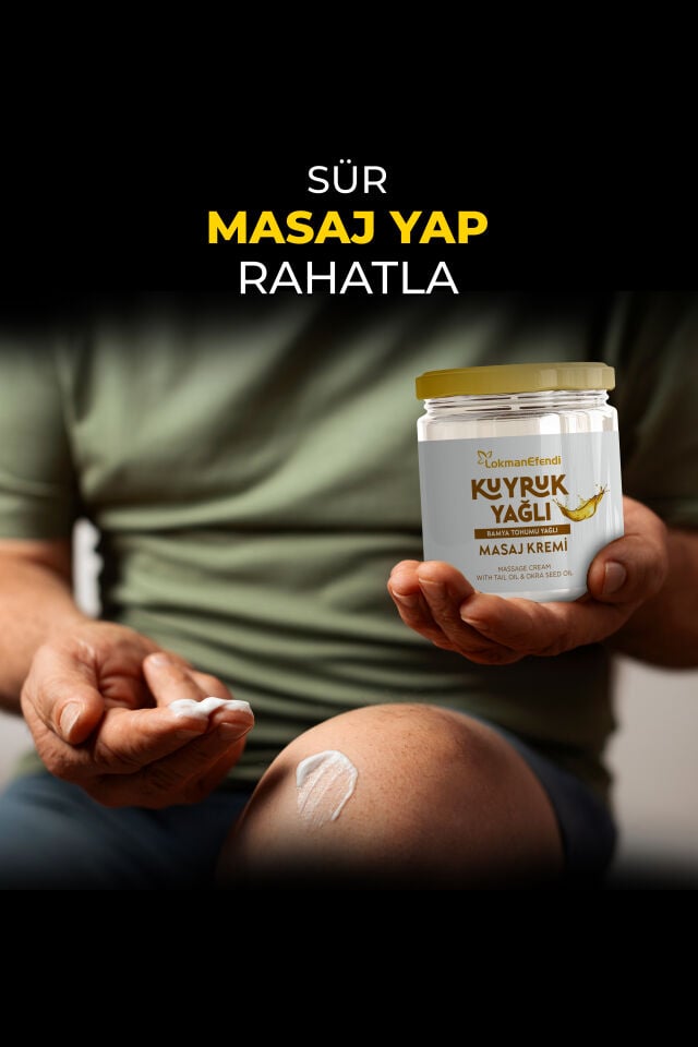 LOKMAN EFENDİ KUYRUK YAĞLI MASAJ KREMİ 200 ML