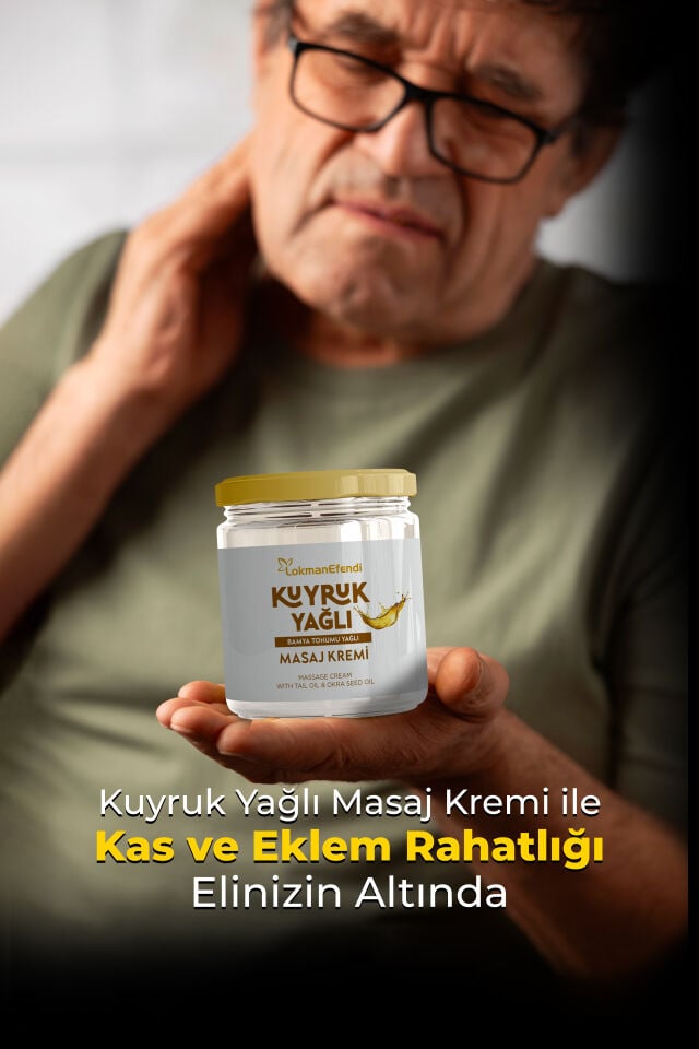 LOKMAN EFENDİ KUYRUK YAĞLI MASAJ KREMİ 200 ML