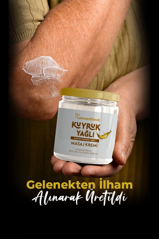 LOKMAN EFENDİ KUYRUK YAĞLI MASAJ KREMİ 200 ML