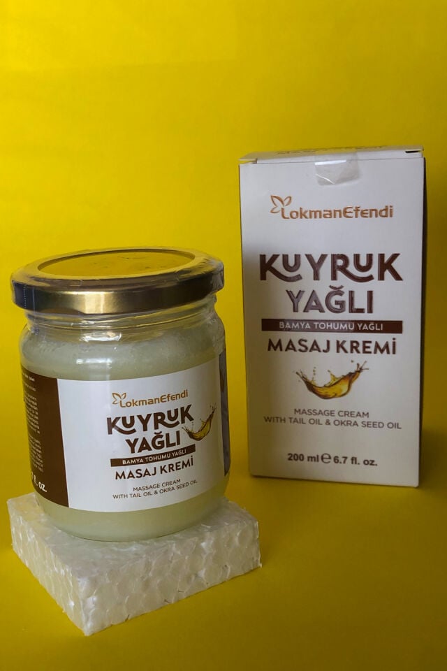 LOKMAN EFENDİ KUYRUK YAĞLI MASAJ KREMİ 200 ML
