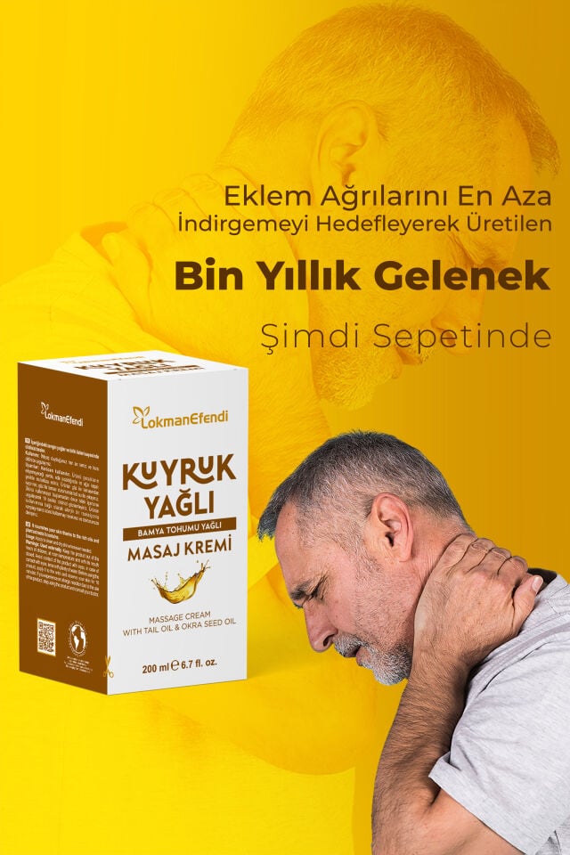 LOKMAN EFENDİ KUYRUK YAĞLI MASAJ KREMİ 200 ML