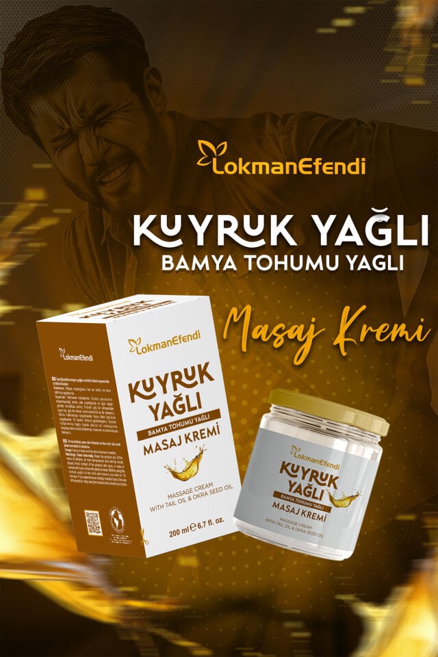 LOKMAN EFENDİ KUYRUK YAĞLI MASAJ KREMİ 200 ML