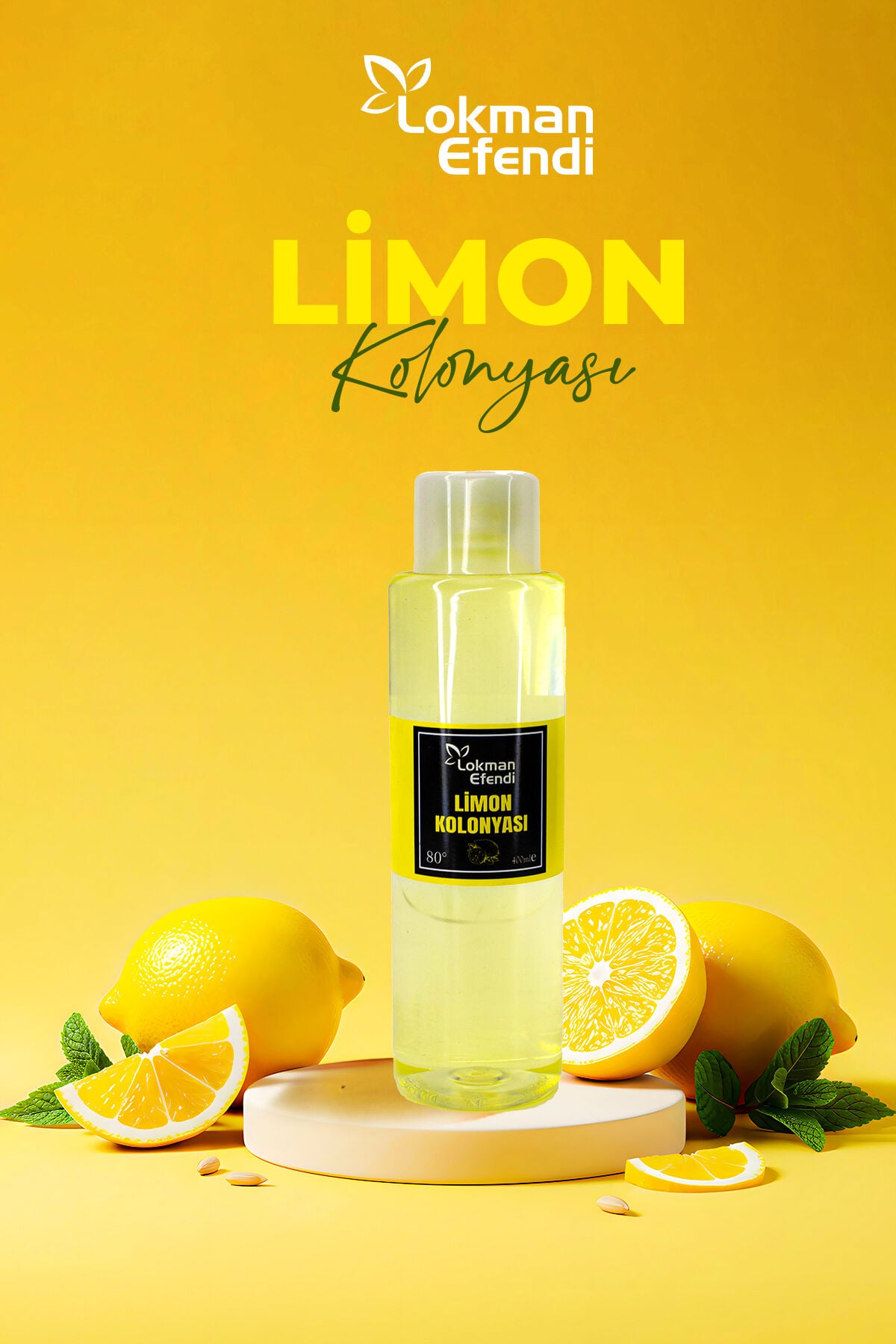 LOKMAN EFENDİ LİMON KOLONYASI 400 ML