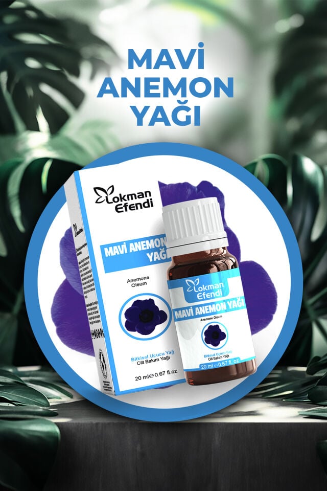 LOKMAN EFENDİ MAVİ ANEMON YAĞI 20 CC