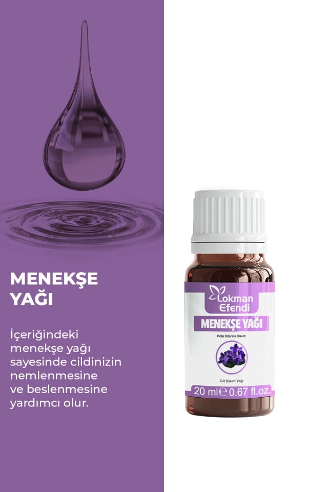 LOKMAN EFENDİ MENEKŞE YAĞI 20 CC