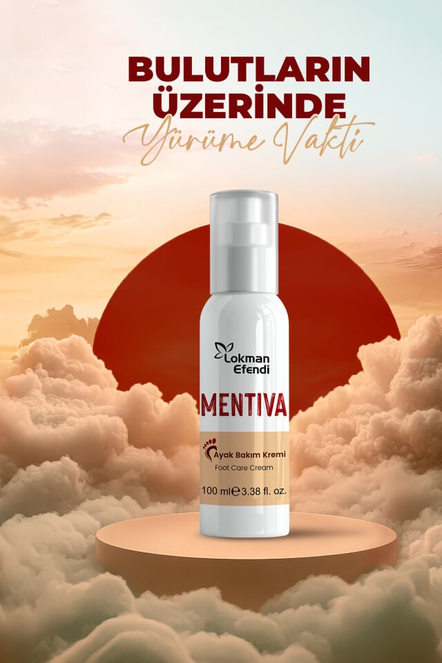 LOKMAN EFENDİ MENTİVA AYAK BAKIM KREMİ 100 ML