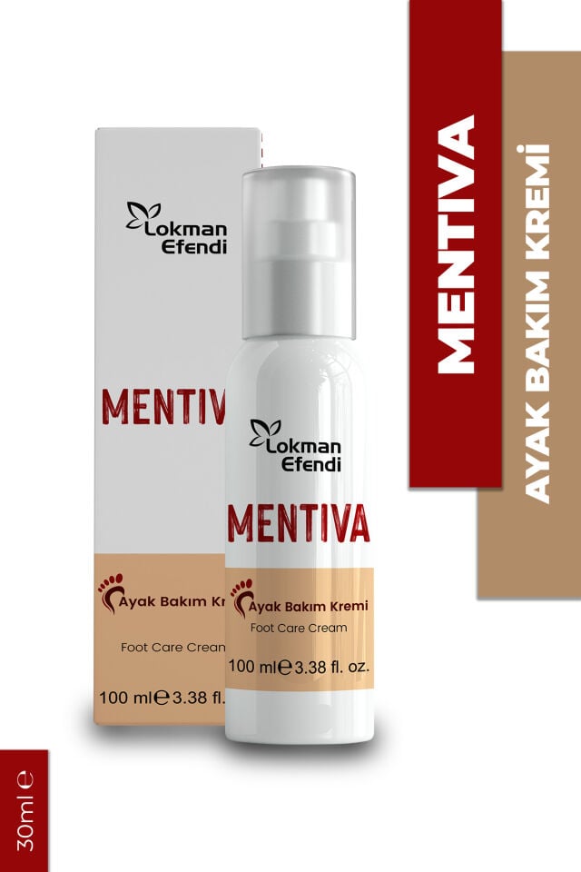 LOKMAN EFENDİ MENTİVA AYAK BAKIM KREMİ 100 ML