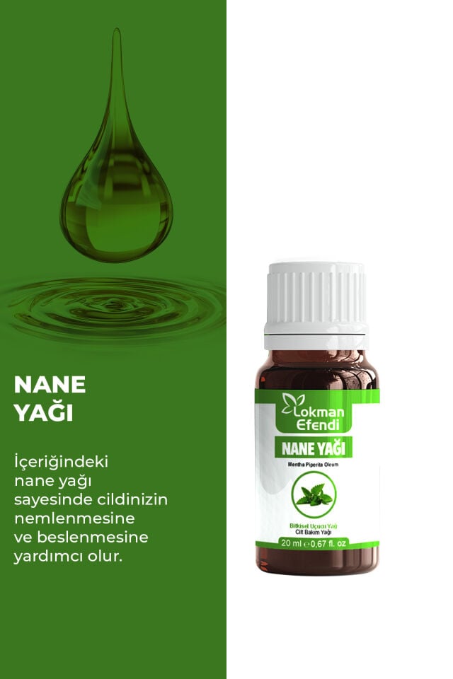 LOKMAN EFENDİ NANE YAĞI 20 CC