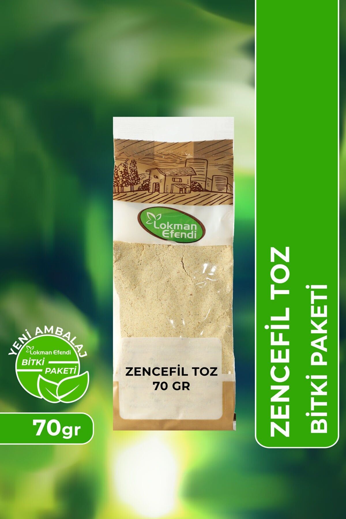 Zencefil Toz 70 gr
