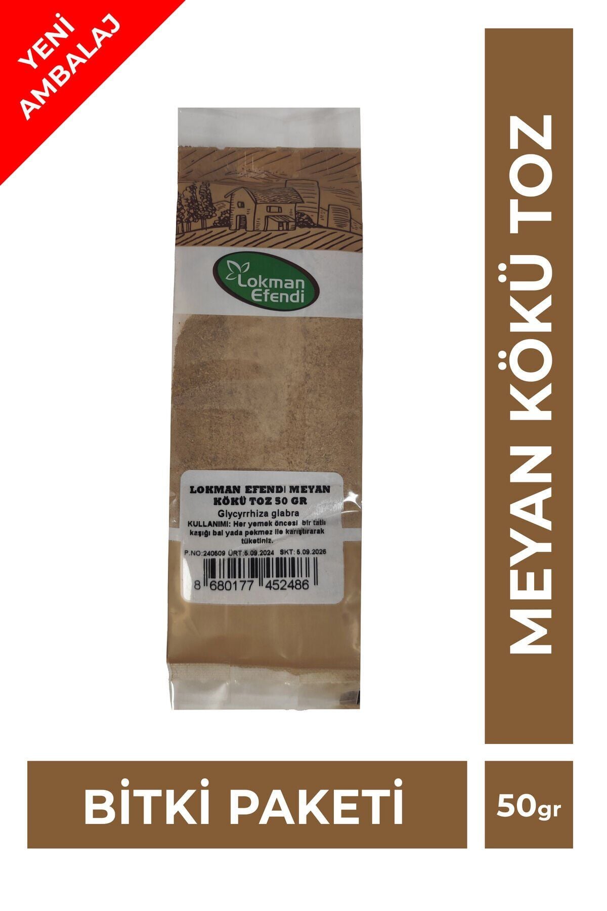 Lokman Efendi Meyan Kökü Toz 50 gr