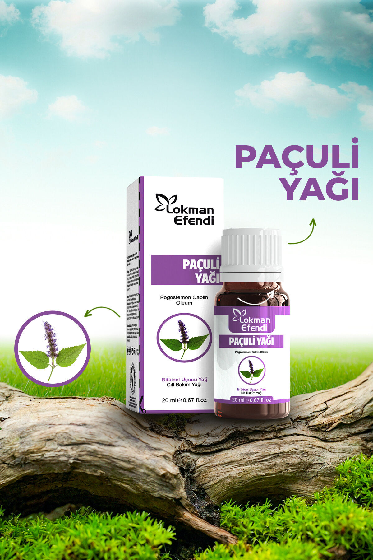 LOKMAN EFENDİ PAÇULİ YAĞI 20 CC