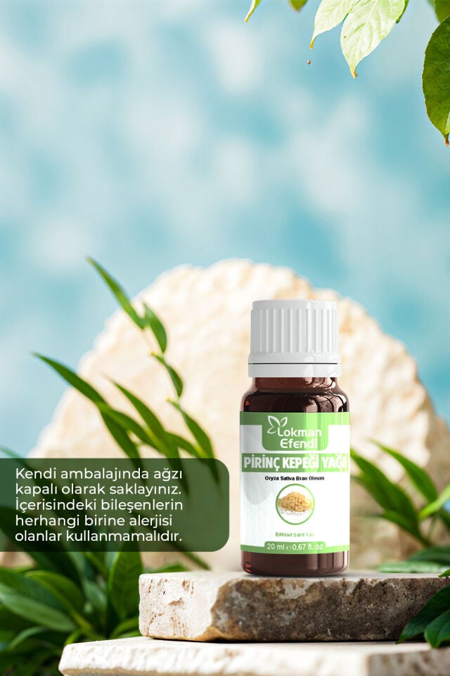 LOKMAN EFENDİ PİRİNÇ KEPEĞİ YAĞI 20 CC
