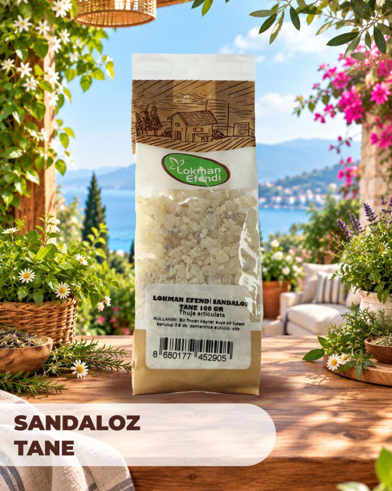 LOKMAN EFENDİ SANDALOZ TANE 100 GR
