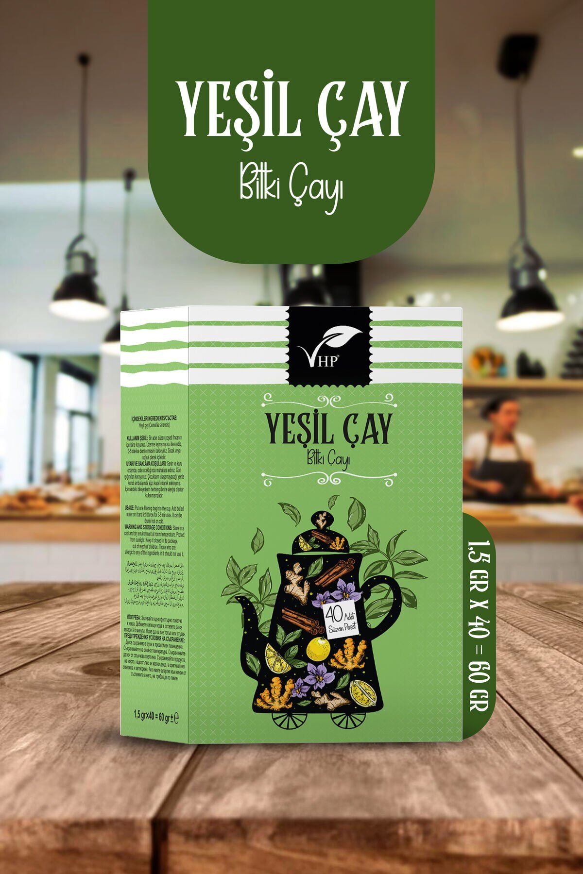 Yeşilçay Poşet Çay 40 Lı