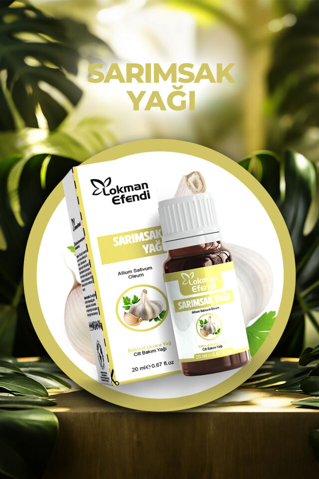 LOKMAN EFENDİ SARIMSAK YAĞI 20 CC