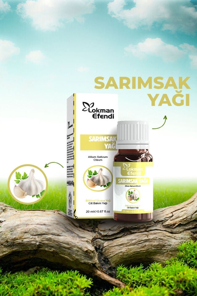 LOKMAN EFENDİ SARIMSAK YAĞI 20 CC