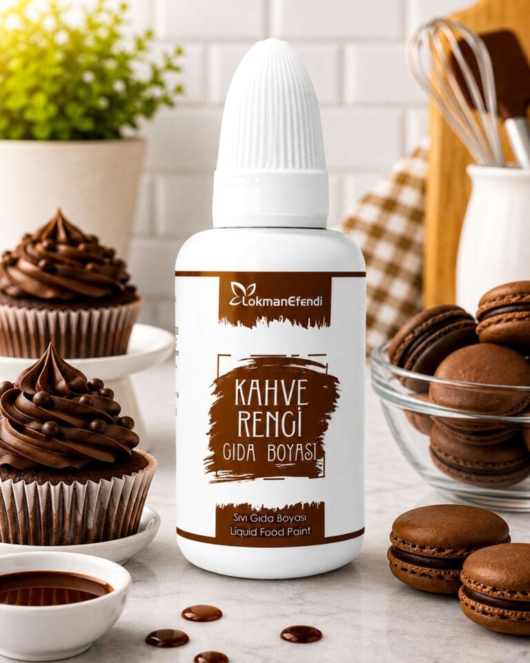 LOKMAN EFENDİ SIVI GIDA BOYASI KAHVERENGİ 25 ML