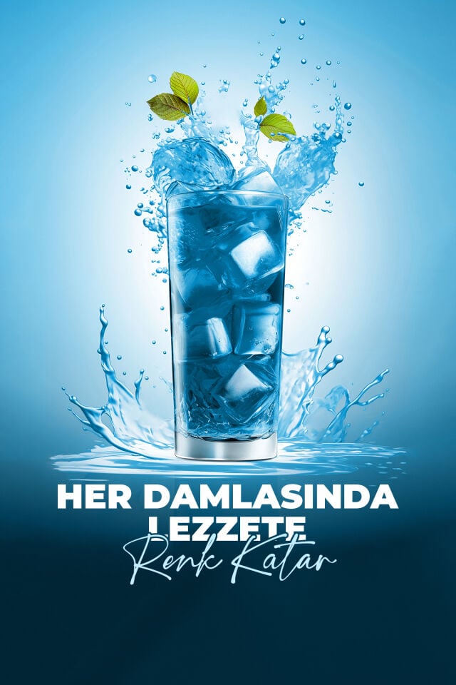LOKMAN EFENDİ SIVI GIDA BOYASI MAVİ 25 ML
