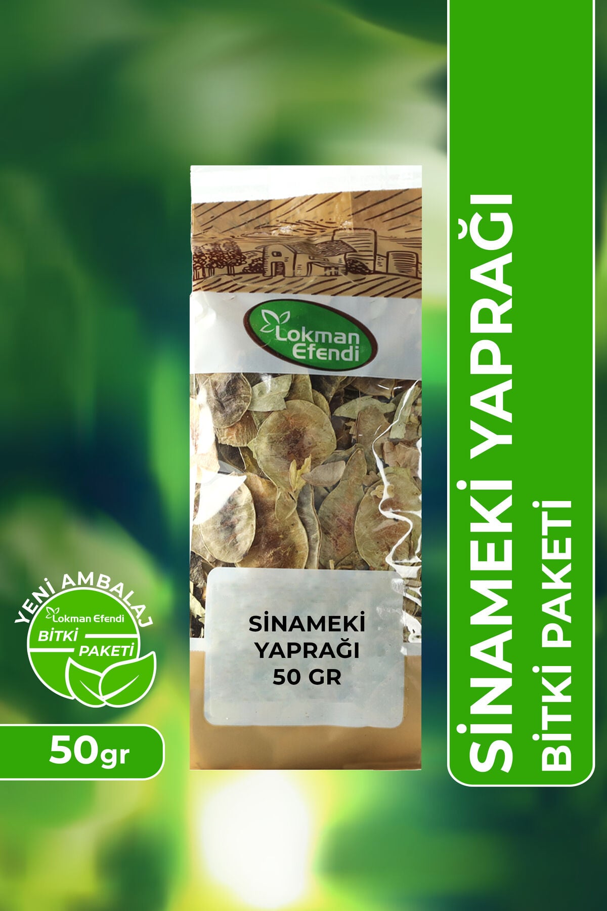 LOKMAN EFENDİ SİNAMEKİ YAPRAĞI 50 GR
