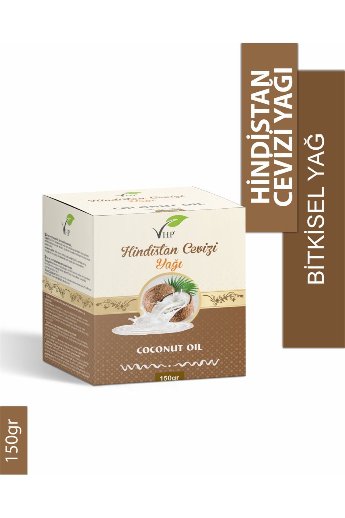 Soğuk Sıkım Katı Hindistan Cevizi Yağı 150 gr
