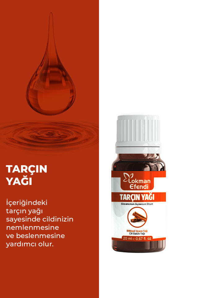 LOKMAN EFENDİ TARÇIN YAĞI 20 CC