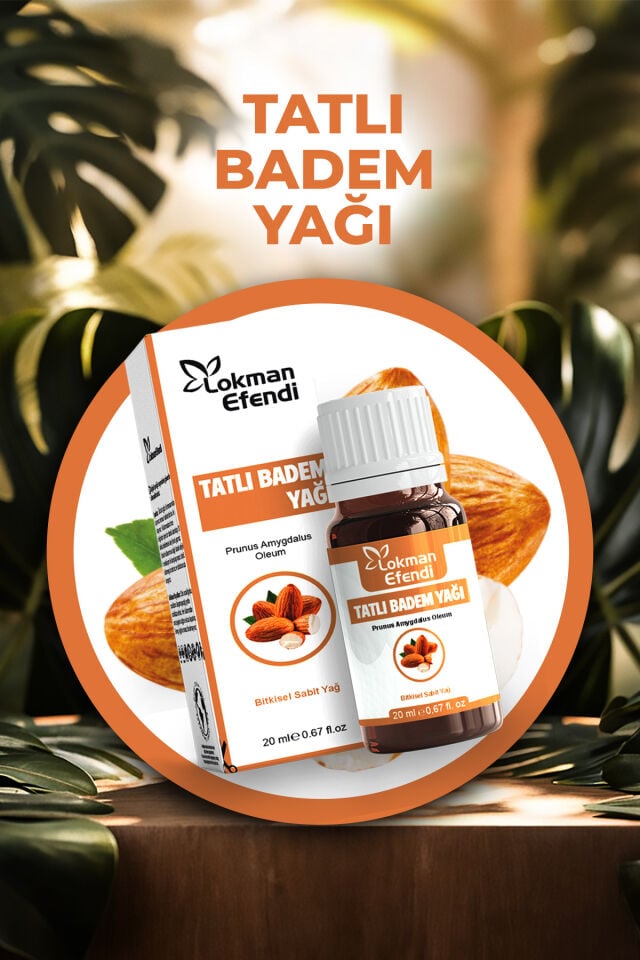 LOKMAN EFENDİ TATLI BADEM YAĞI 20 CC