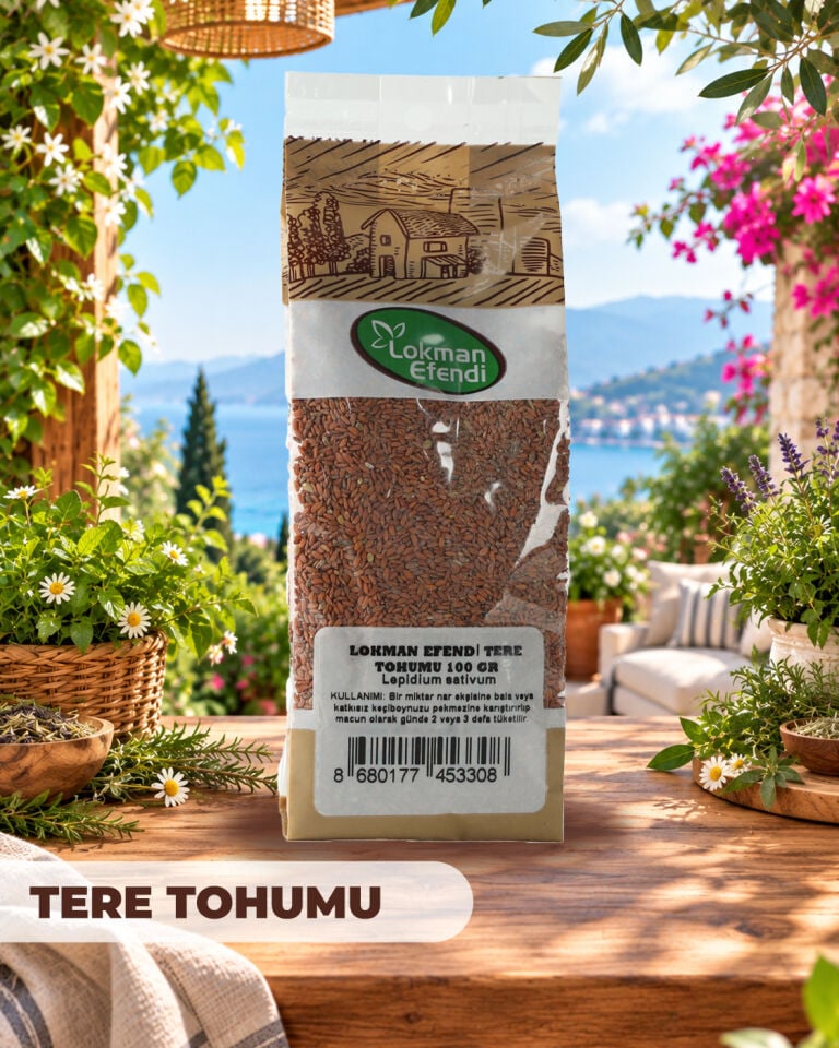 LOKMAN EFENDİ TERE TOHUMU 100 GR