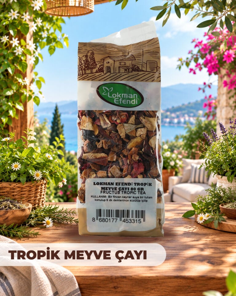 LOKMAN EFENDİ TROPİK MEYVE ÇAYI 80 GR