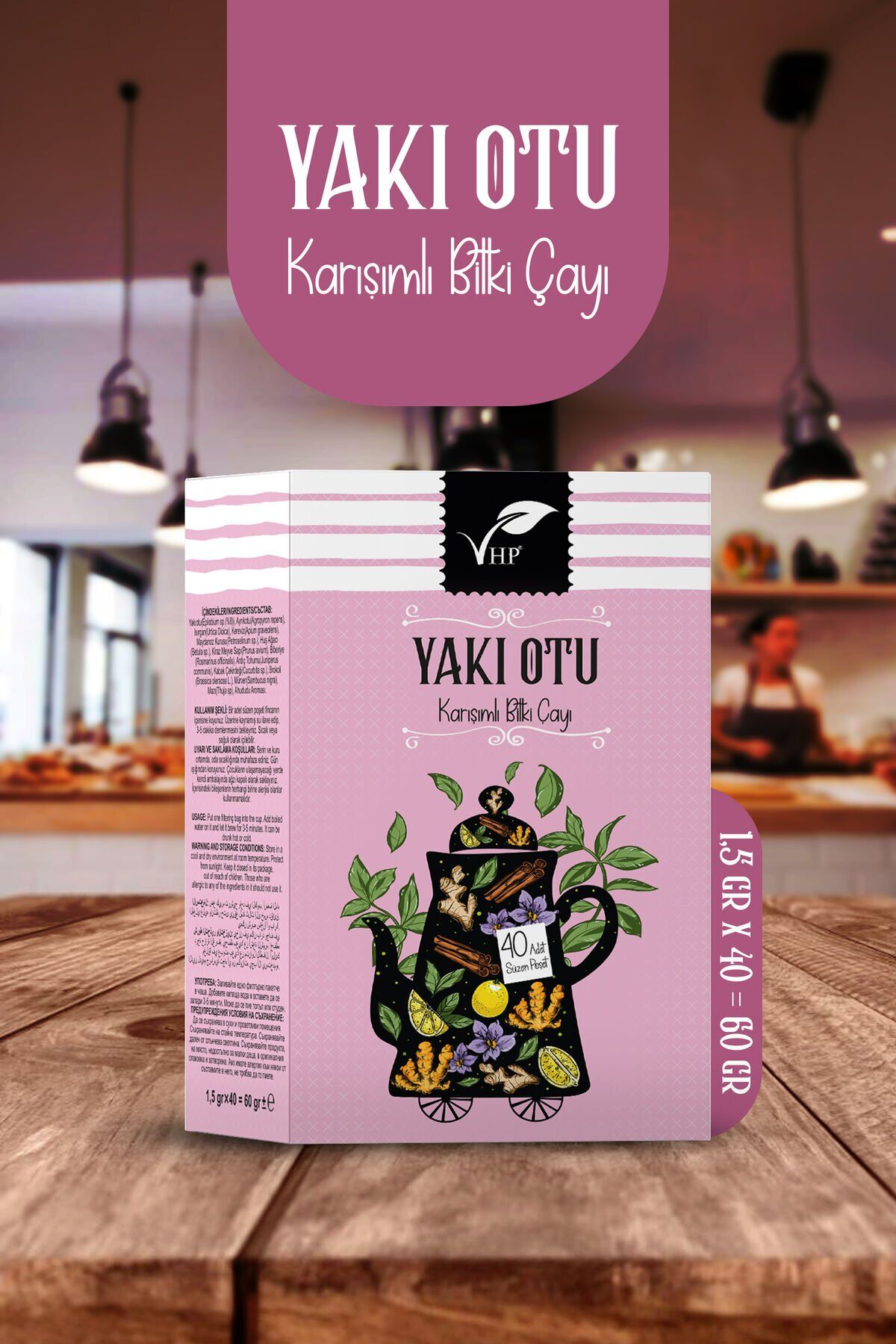 Yakıotlu Poşet Çay 40 Lı 60 gr
