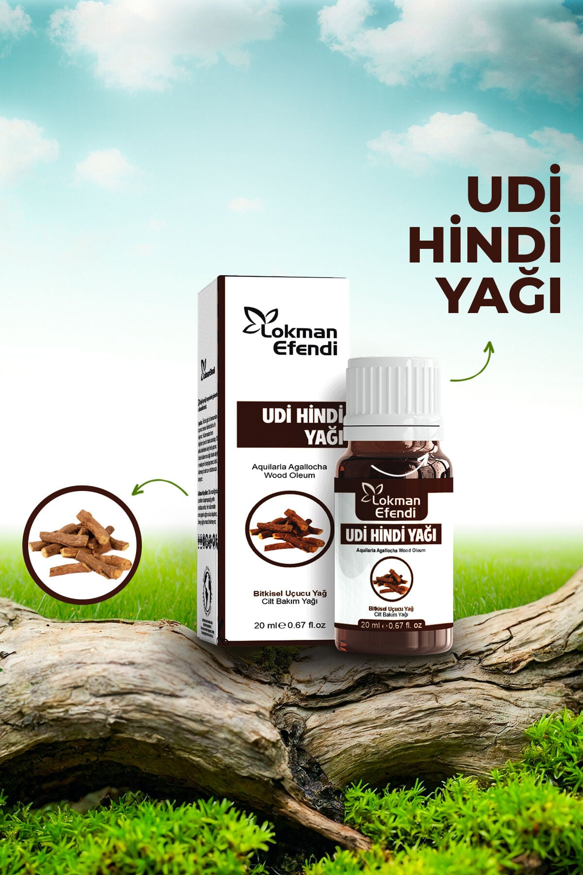LOKMAN EFENDİ UDİ HİNDİ YAĞI 20 CC