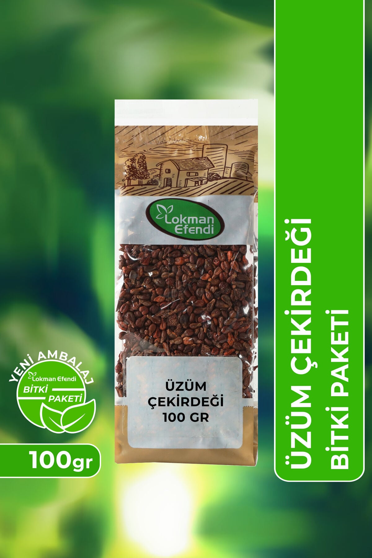 LOKMAN EFENDİ ÜZÜM ÇEKİRDEĞİ 100 GR