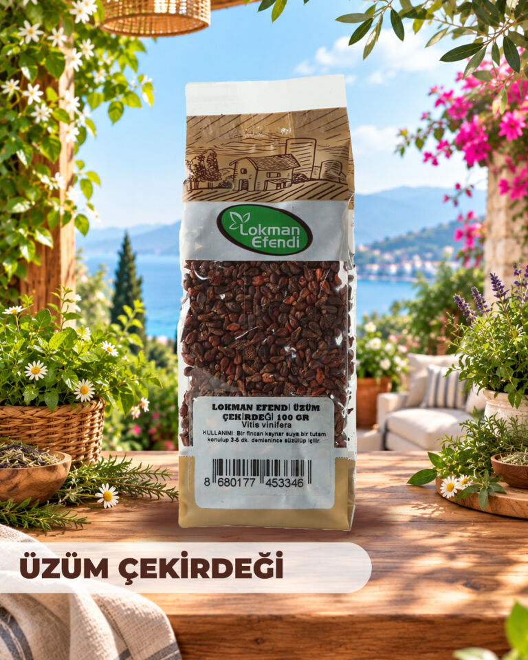 LOKMAN EFENDİ ÜZÜM ÇEKİRDEĞİ 100 GR