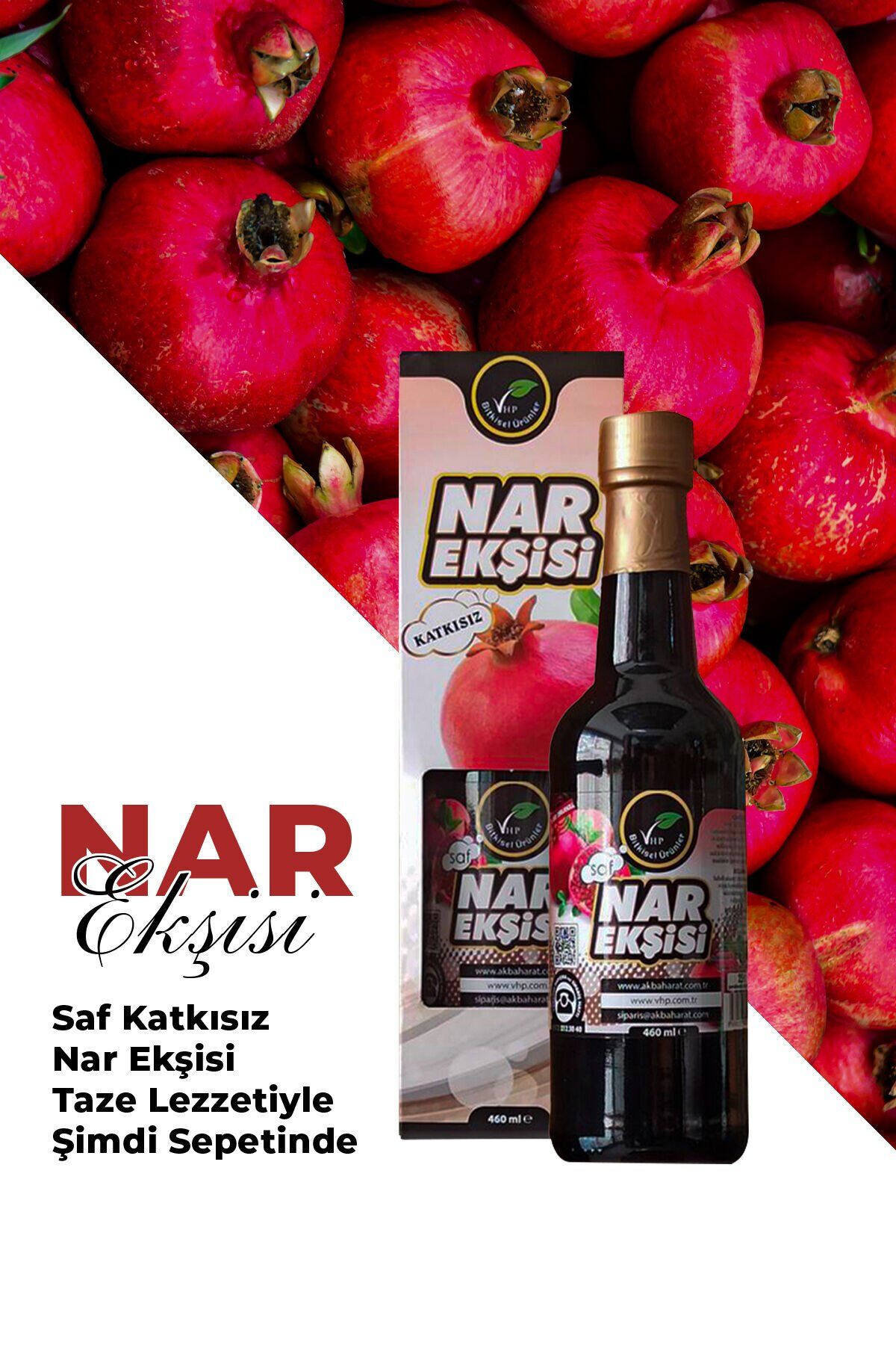 Saf Nar Ekşisi 460 ml